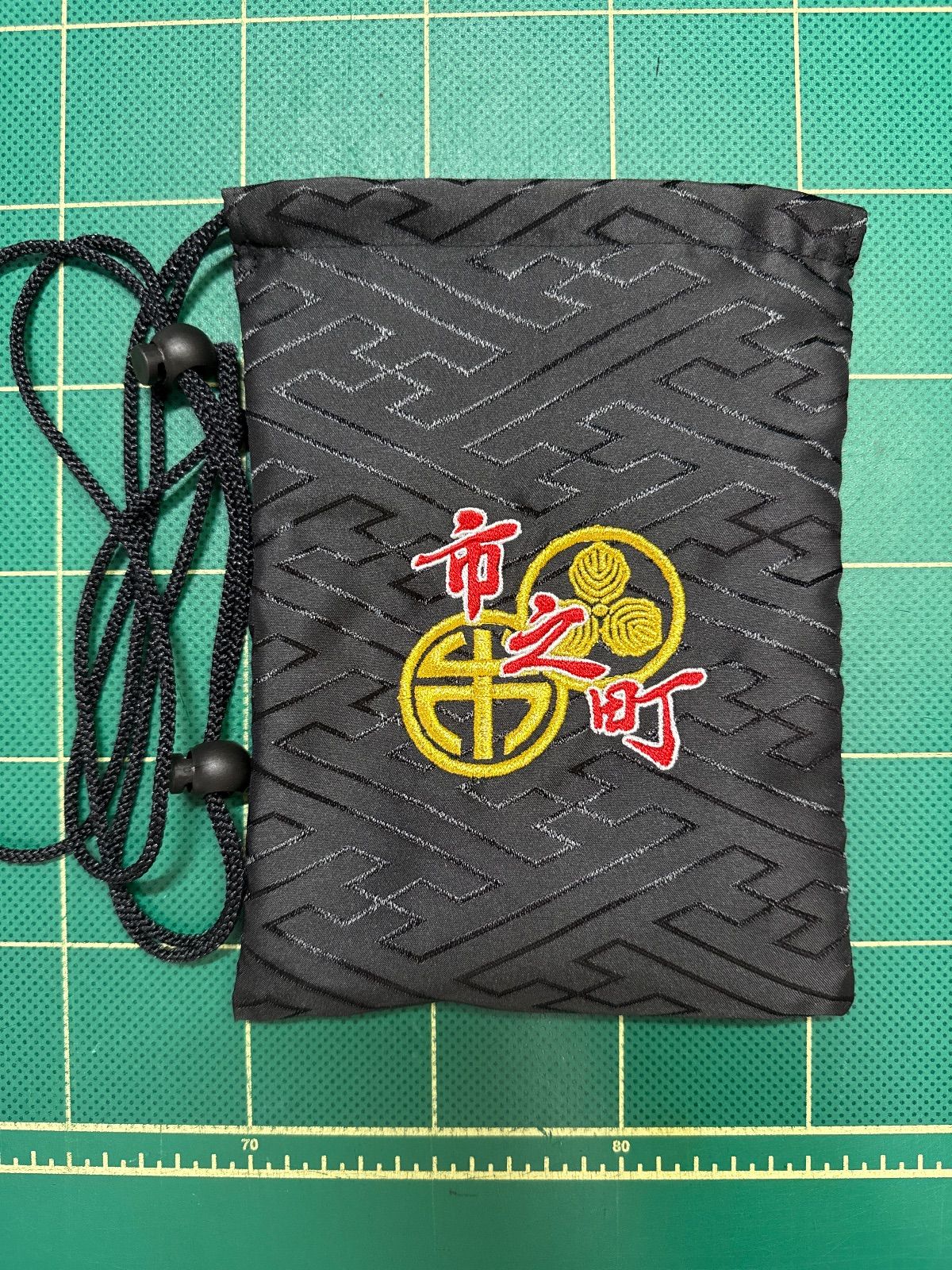 市之町 刺繍 町紋入り巾着袋 堺 だんじり 祭 グッズ - メルカリ