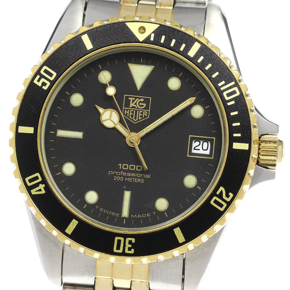 タグホイヤー TAG HEUER 980.020N 1000 プロフェッショナル デイト クォーツ メンズ_818399