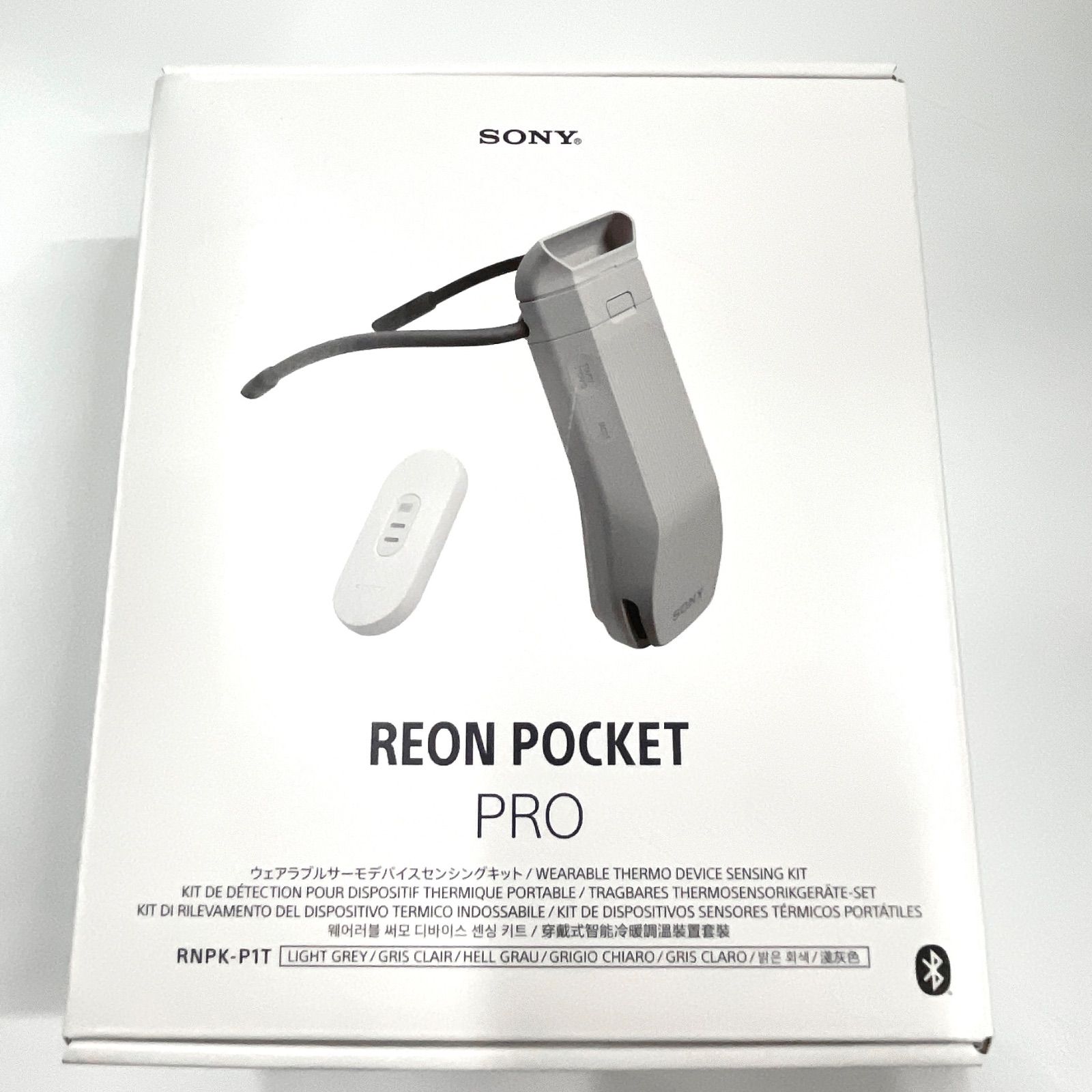 SONYソニー REON POCKET PROウェアラブルサーモデバイスセンシングキット RNPK-P1T Aランク 429