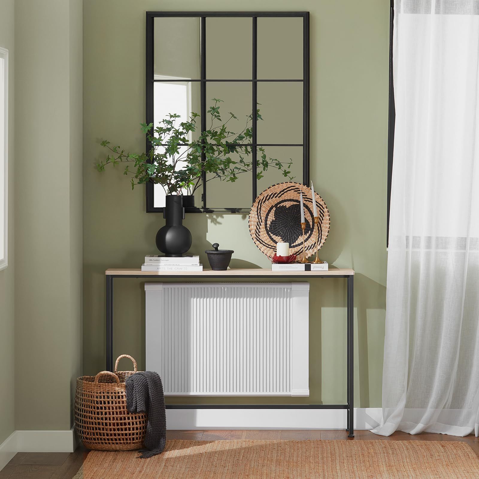 おしゃれ 幅120×奥行き20×高さ80