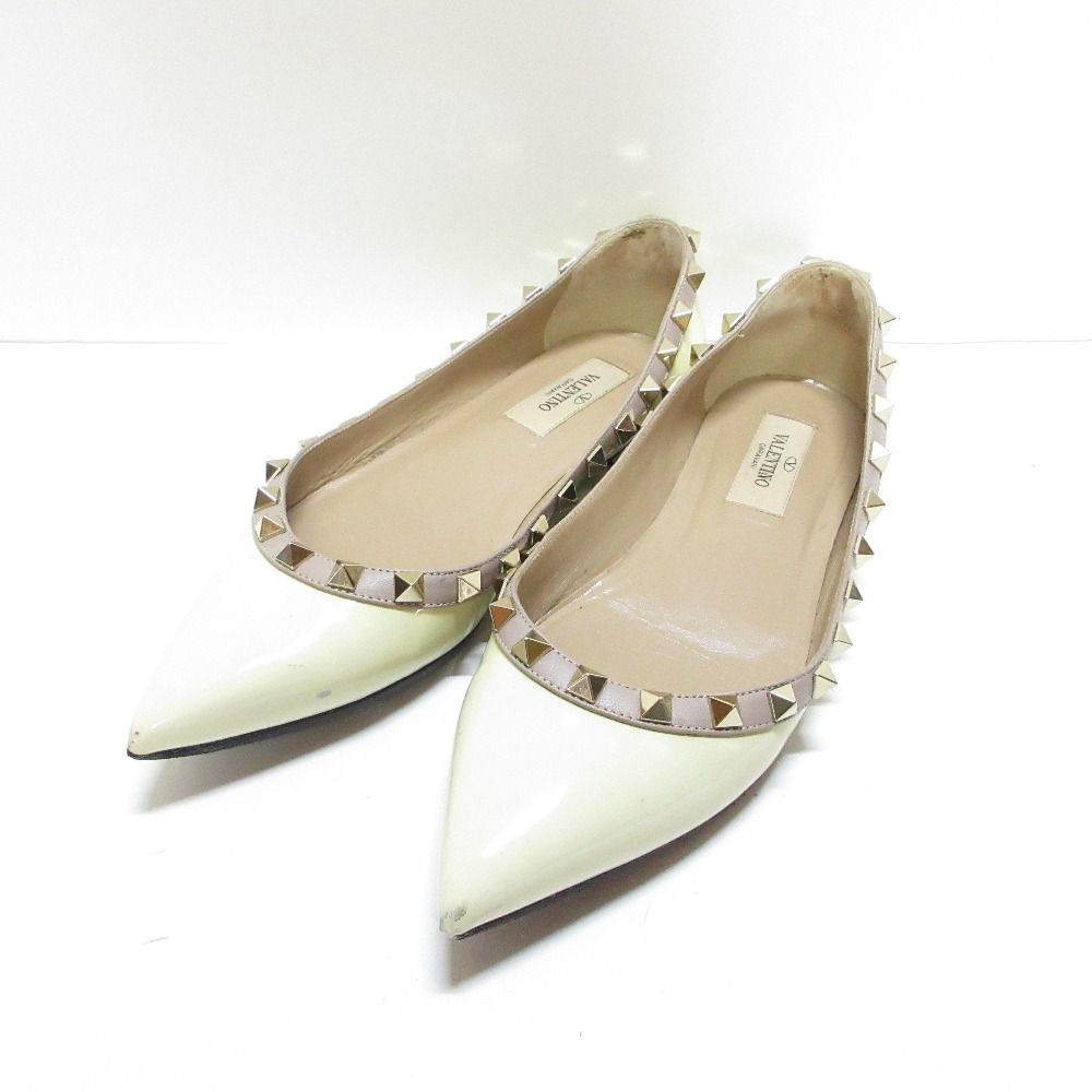 VALENTINO GARAVANI ヴァレンティノ パテントレザー ロック