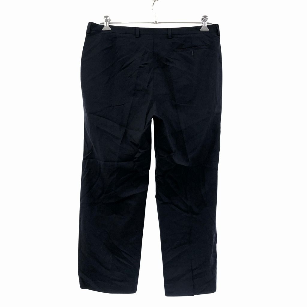 Burberrys バーバリーズ スラックス パンツ 刺繍 ツータック ネイビー