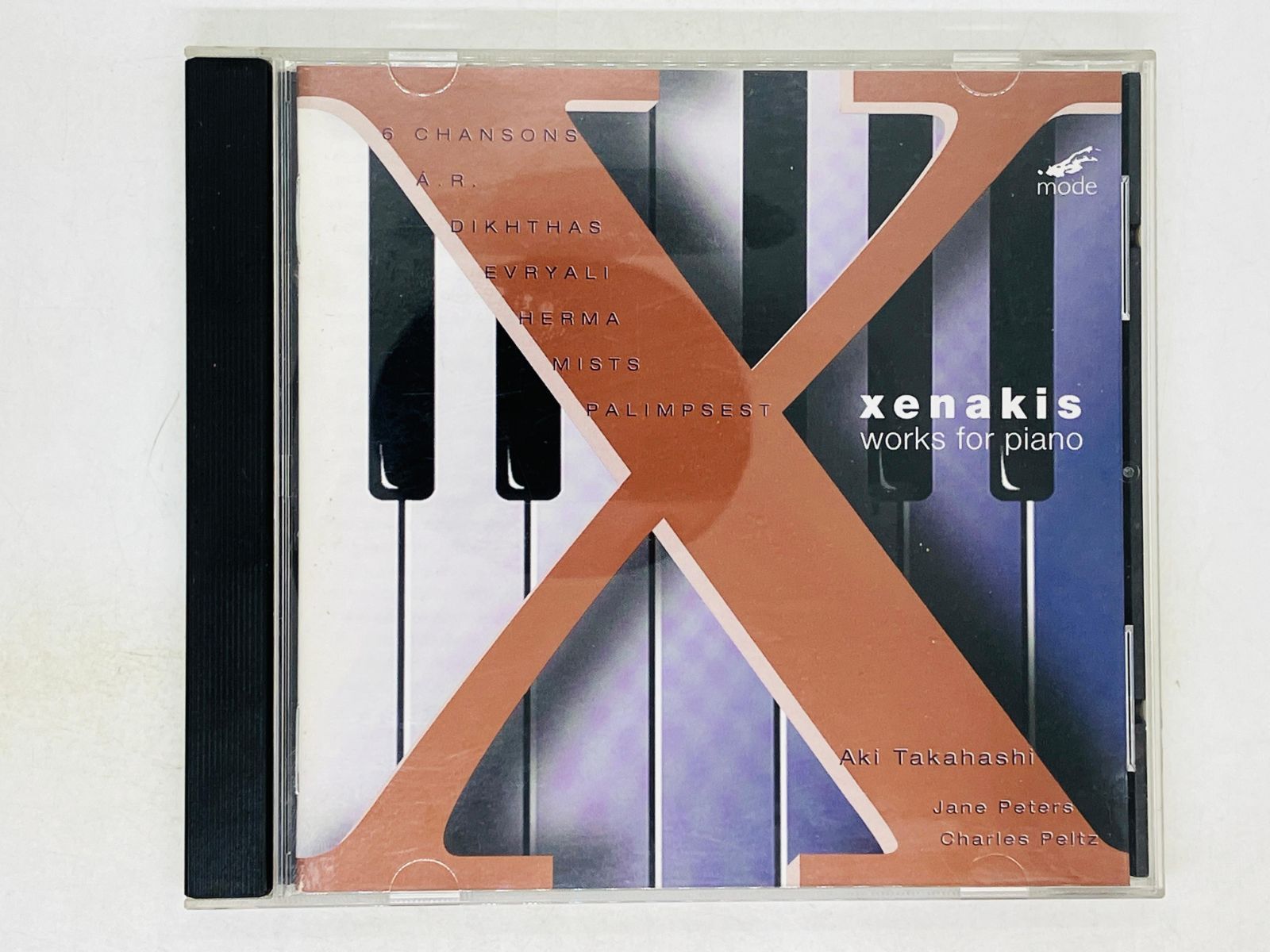 CD xenakis works for piano / クセナキス 高橋アキ / ピアノ作品集