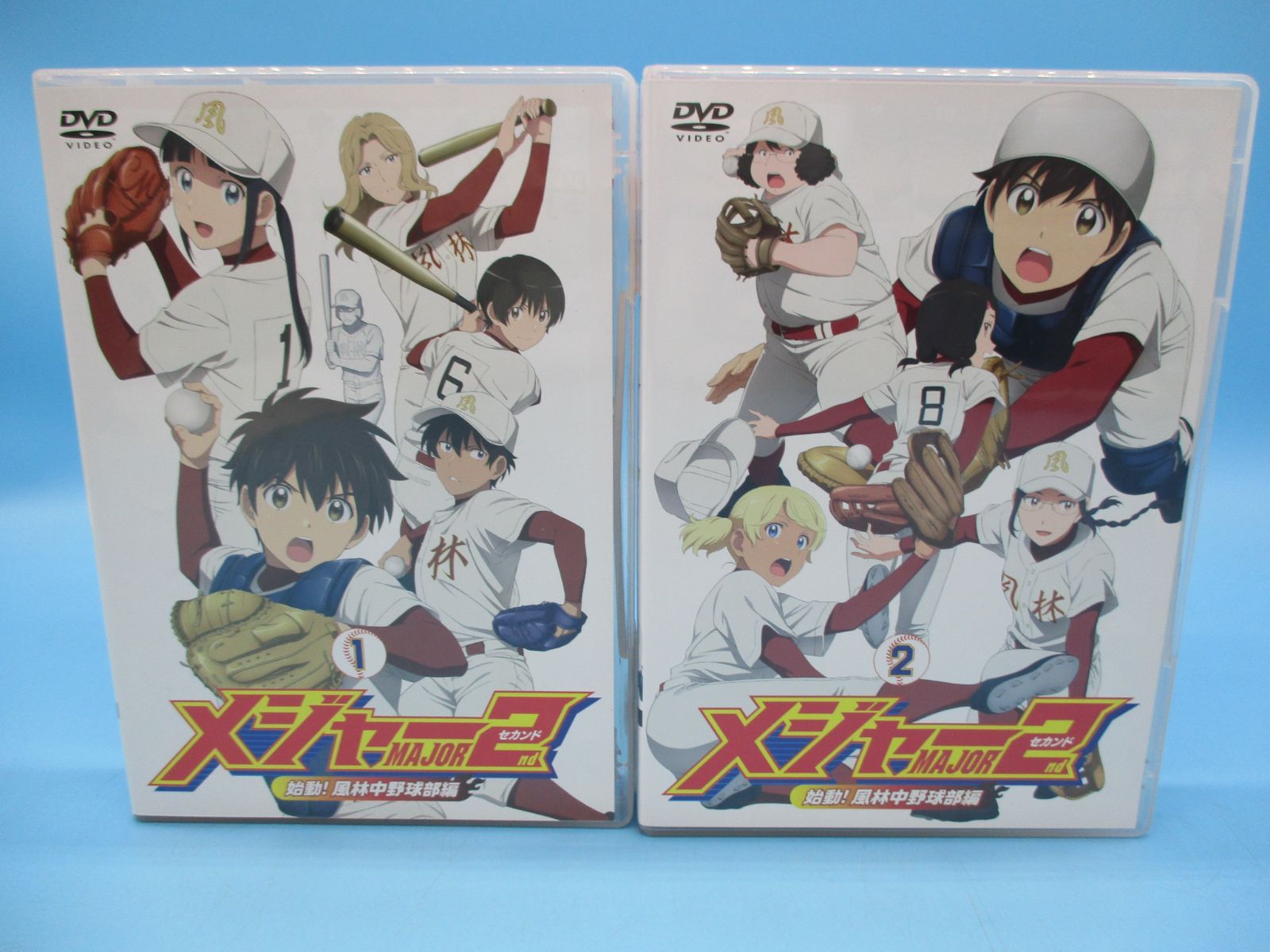 メジャーセカンド DVD BOX Vol.1 ・Vol.2 - アニメ