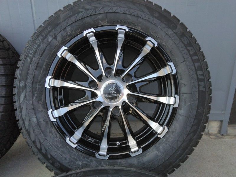 215/65R16　109/107 ホイール付き 4本セット　ハイエース等 215/65R16 109/107 ホイール付き 4本セット ハイエース等 215／65r16