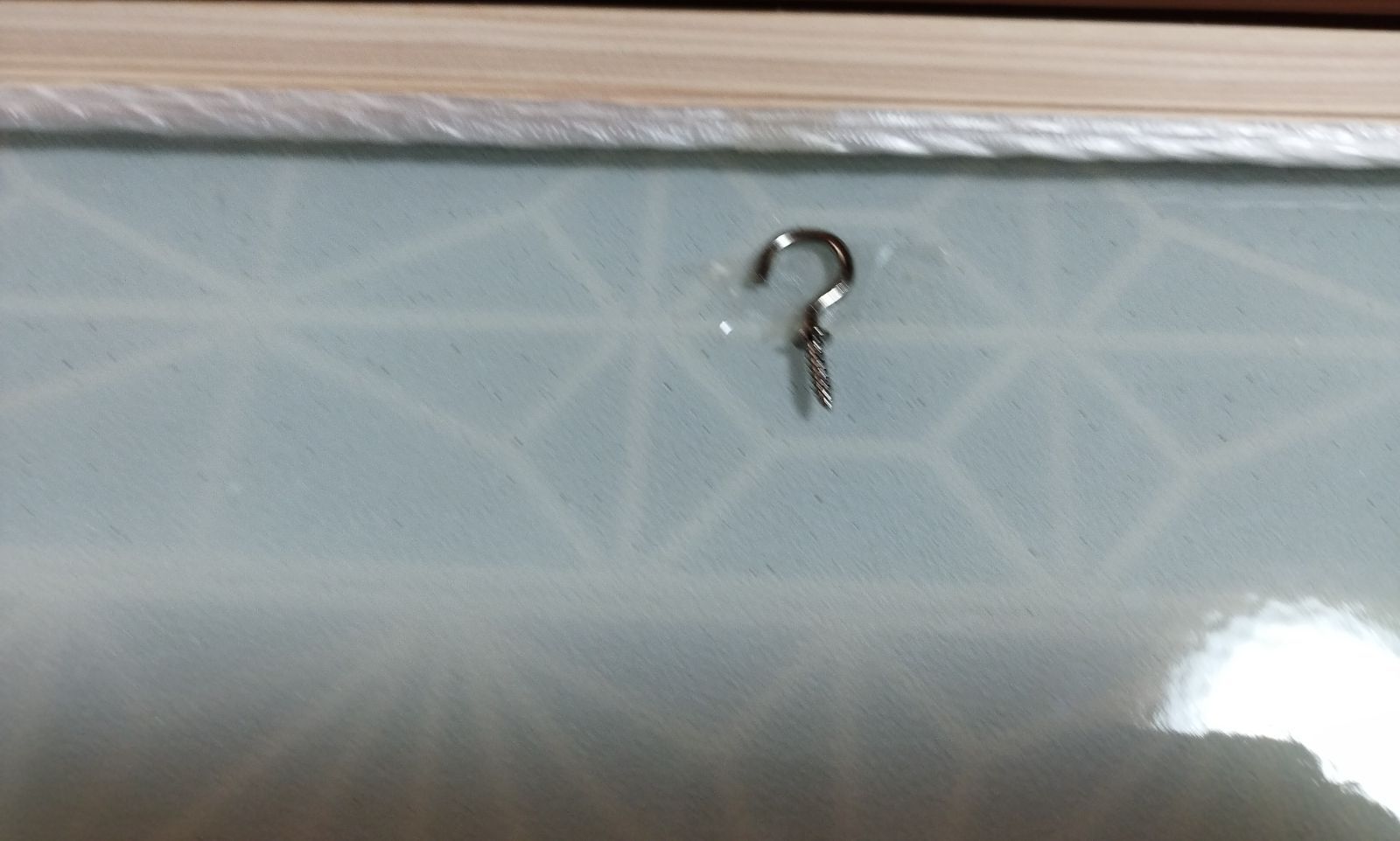 75 75 麻の葉組子 アクリル板入り2枚一組 木製額縁 麻の葉組