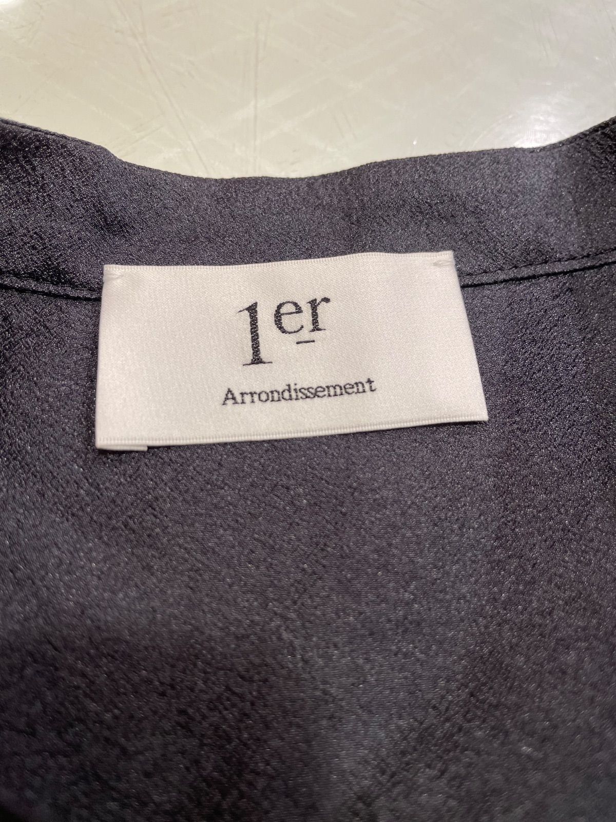 1er Arrordissement プルミエアロンディスモン ワッシャーサテンフリル 