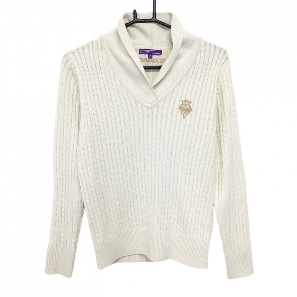 美品♡ビームスゴルフ♡ロゴ入りニット ☆美品☆BEAMS GOLF ニット
