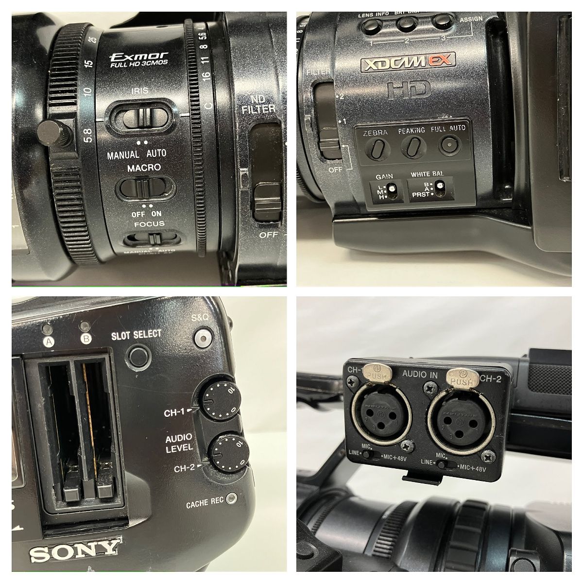 SONY PMW-EX1R XDCAM EX カムコーダー ビデオカメラ 撮影 業務用 ソニー 中古 Z9405702 - メルカリ