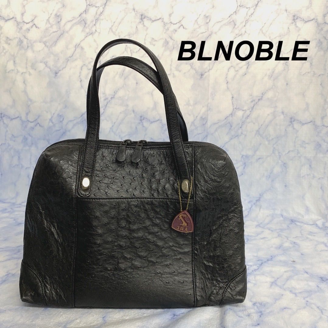 BLNOBLE レディース JRA認定 オーストリッチ ハンドバッグ B103 - メルカリ