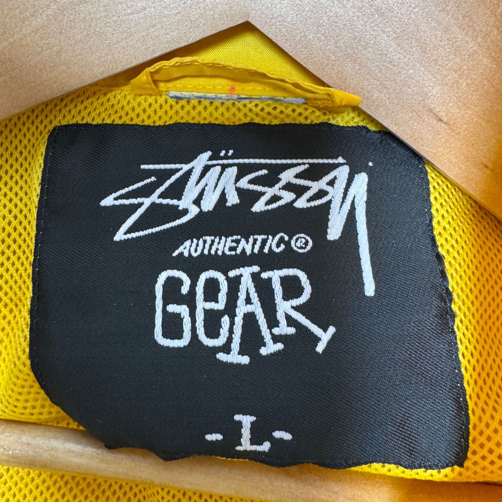 STUSSY ナイロンジャケット Lサイズ ステューシー 短丈 ボックス