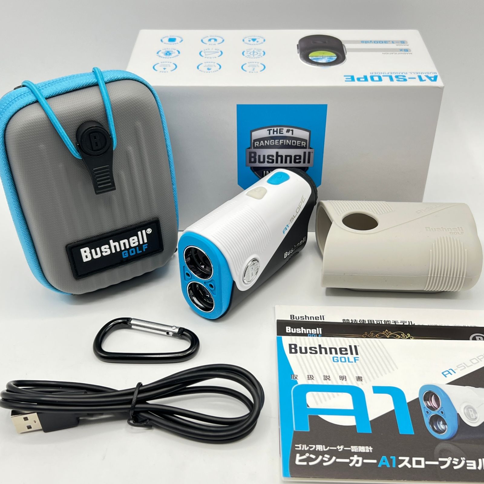 Bushnell PINSEEKER A1 SLOPE JOLT マリン ゴルフ用レーザー距離計 ブッシュネル ピンシーカー スロープジョルト 本体