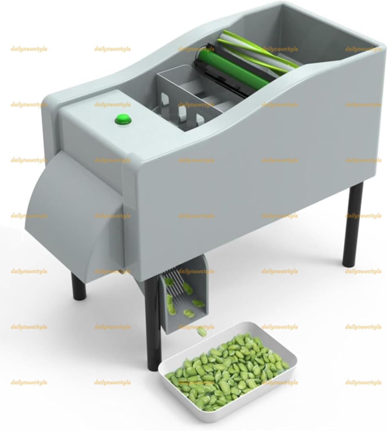 人気推薦◆大豆殻むき皮むき機電動豆エンドウ皮むき機 25-40KG|H高効率 低破損率 迅速なエンドウ豆の皮むきツールを備えた商用自動エン