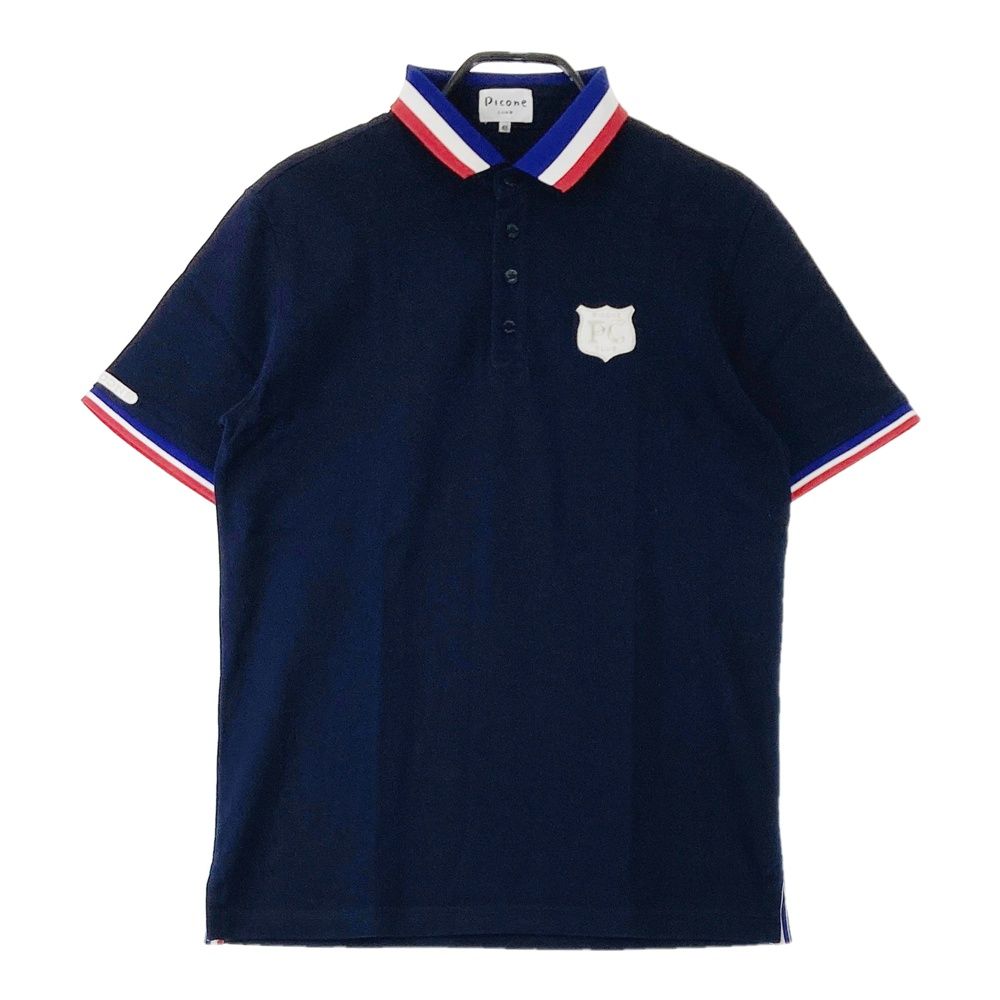 PICONE PICON CLUB ポロシャツ サイズM PICONE PICON CLUB ポロシャツ サイズM（バックロゴUV速乾半袖