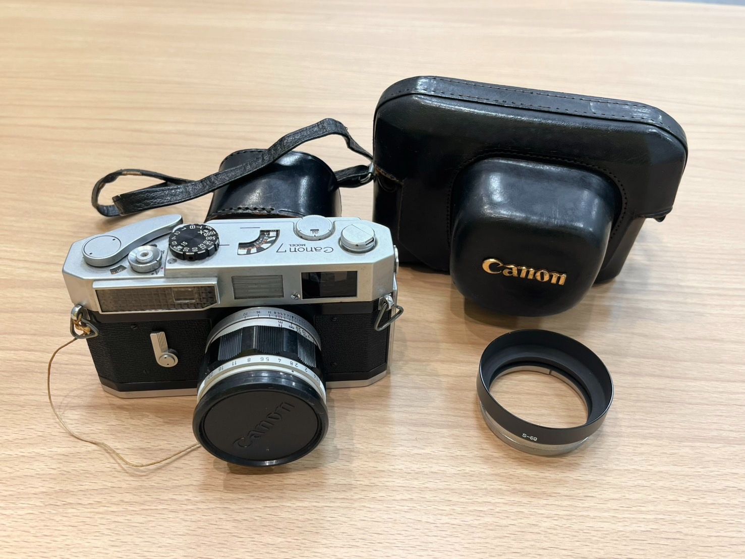 EL5】CANON7 フィルムカメラ キャノン 50mm 1:1.4 レンズ付き EL5】CANON7 フィルムカメラ キャノン 50mm 1:1.4 レンズ付き