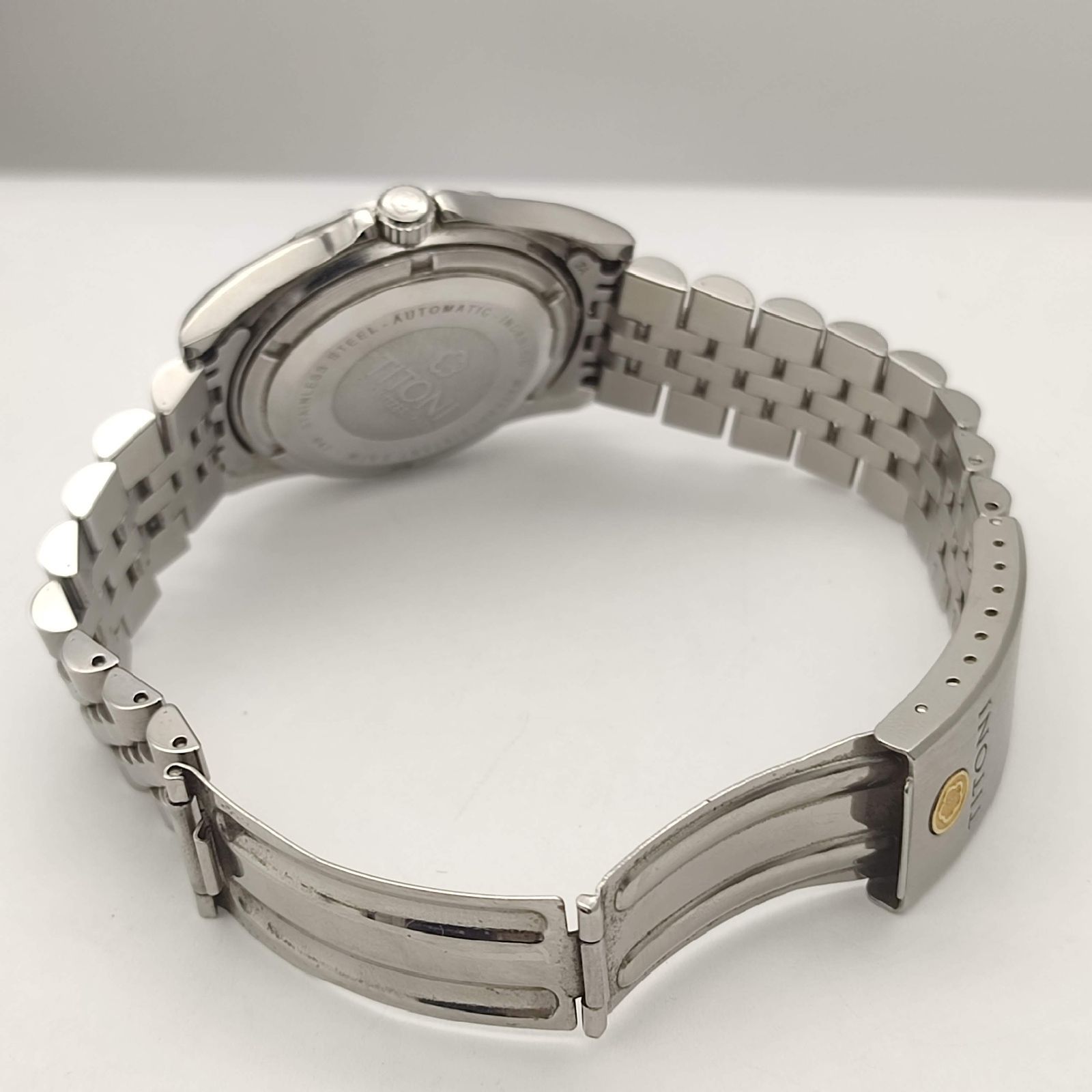 美品】TITONI チトニ Cosmo King コスモキング 647 デイデイト 自動  