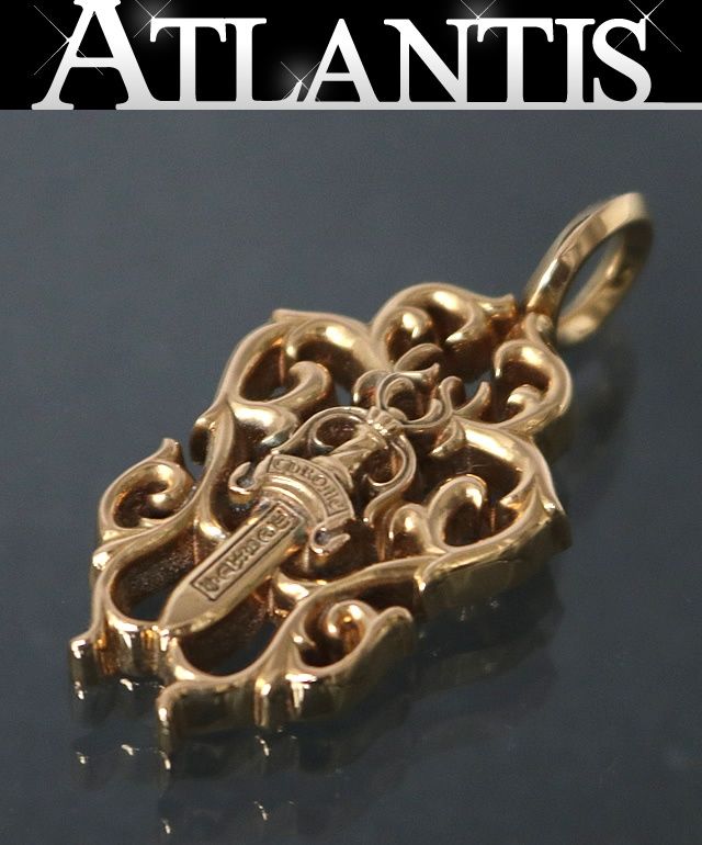 CHROME HEARTS 銀座店 クロムハーツ 22K クラシック オーバルクロス