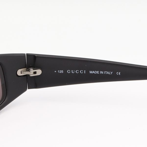 新品同様 グッチ 125 GG1178/S DL5 イタリア製 ブラック メンズ