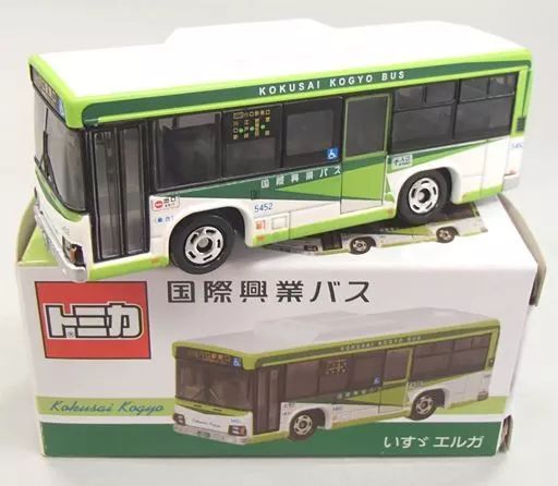 WHITE - トミカ 1/141 国際興業バス いすずエルガ(ホワイト×グリーン) 完成品 ミニカー タカラトミーアーツ 中古】ミニカー 1/141 国際興業バス いすゞ エルガ(ホワイト