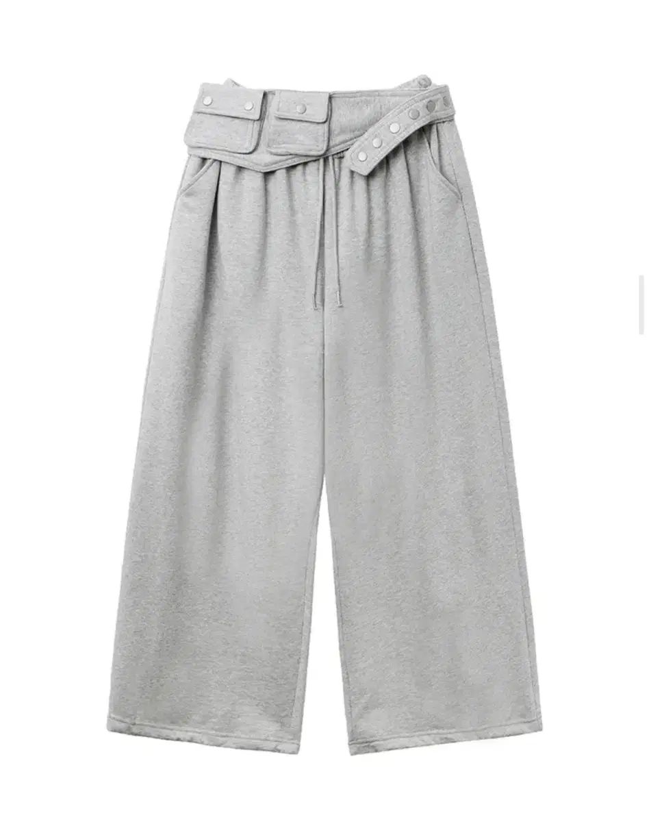 レンセ ベルト スウェットパンツ セット メランジュグレー