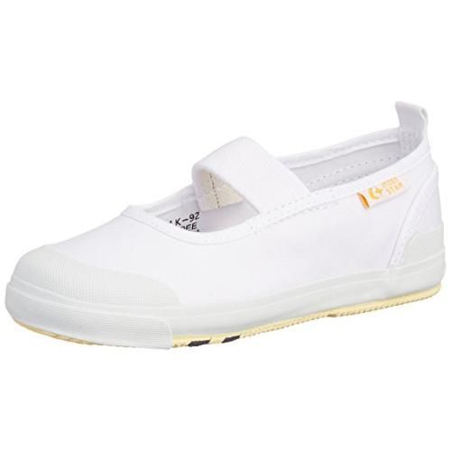 キャロット 上履き バレー 14 25cm 0.5cm有 男の子 女の子 キッズ CR ST11 ホワイト 14.0 cm 2E