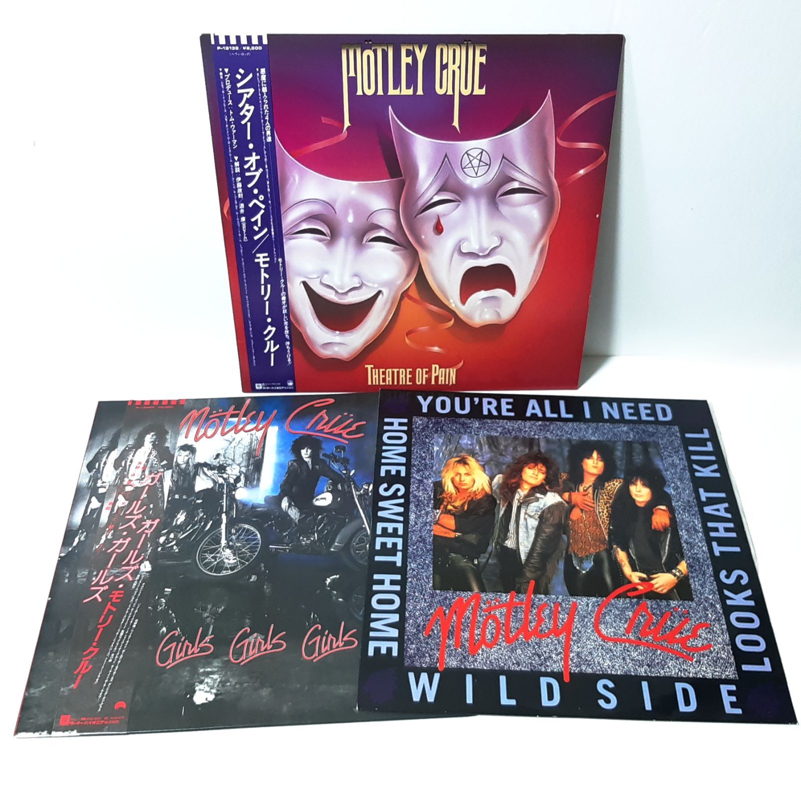 シアター・オブ・ペイン／モトリー・クルー (LPレコード国内盤) 2025年