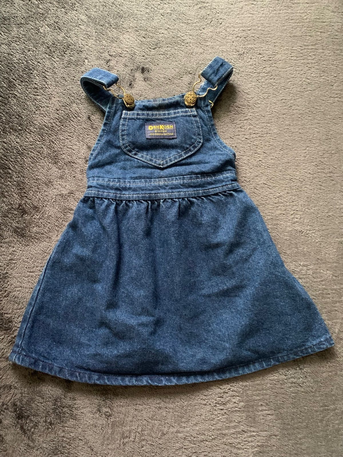 オシュコシュビコッシュ 3T usa ジャンパースカート 古着 アメリカ 