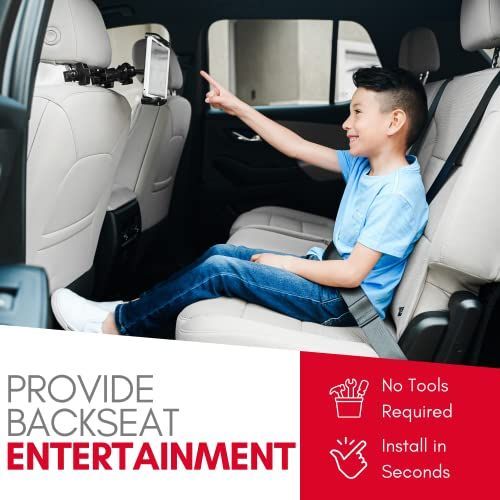 車内テレワーク タブレット スマホ ホルダー 後部座席 リアモニター車内動画鑑賞 車内テレワーク タブレット ホルダー 後部座席 リアモニター