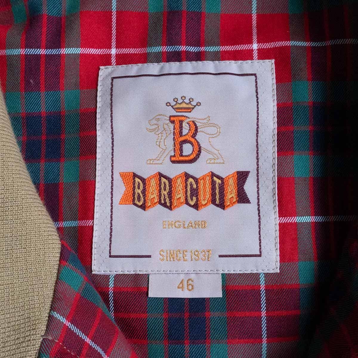 ビッグサイズ】 BARACUTA 【G9 スウィングトップ ハリントン