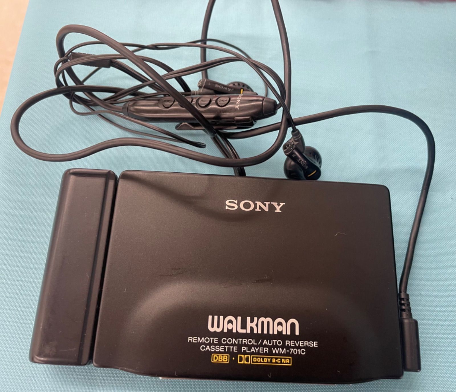【ジャンク】SONY WALKMAN WM-701C イヤホン付き ブラック SONY WALKMAN WM-701C未確認(その他)｜売買されたオークション情報