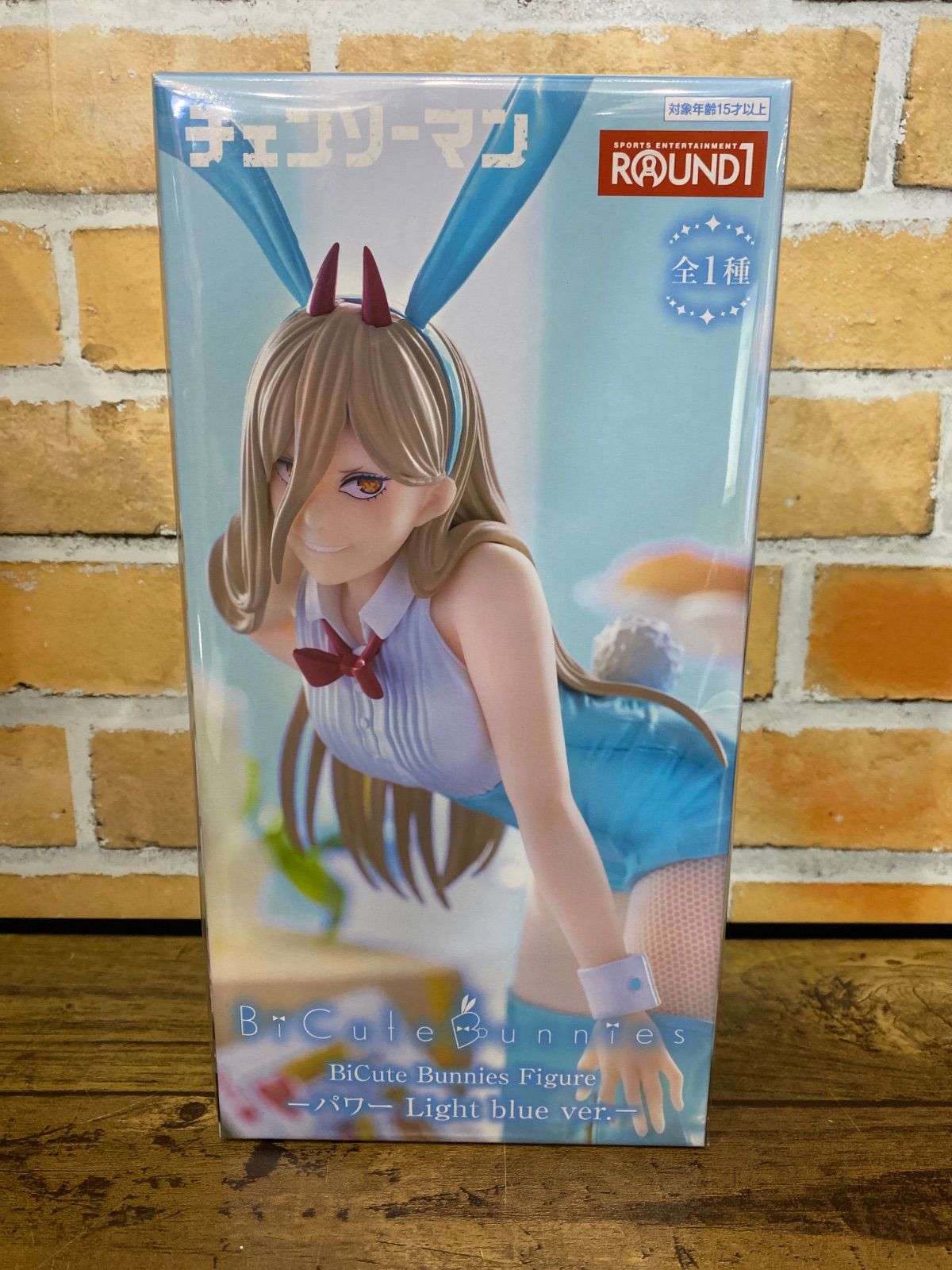 チェンソーマン　BiCute Bunnies パワー Light blue Figurine Chainsaw Man - BiCute Bunnies Power Light Blue Col