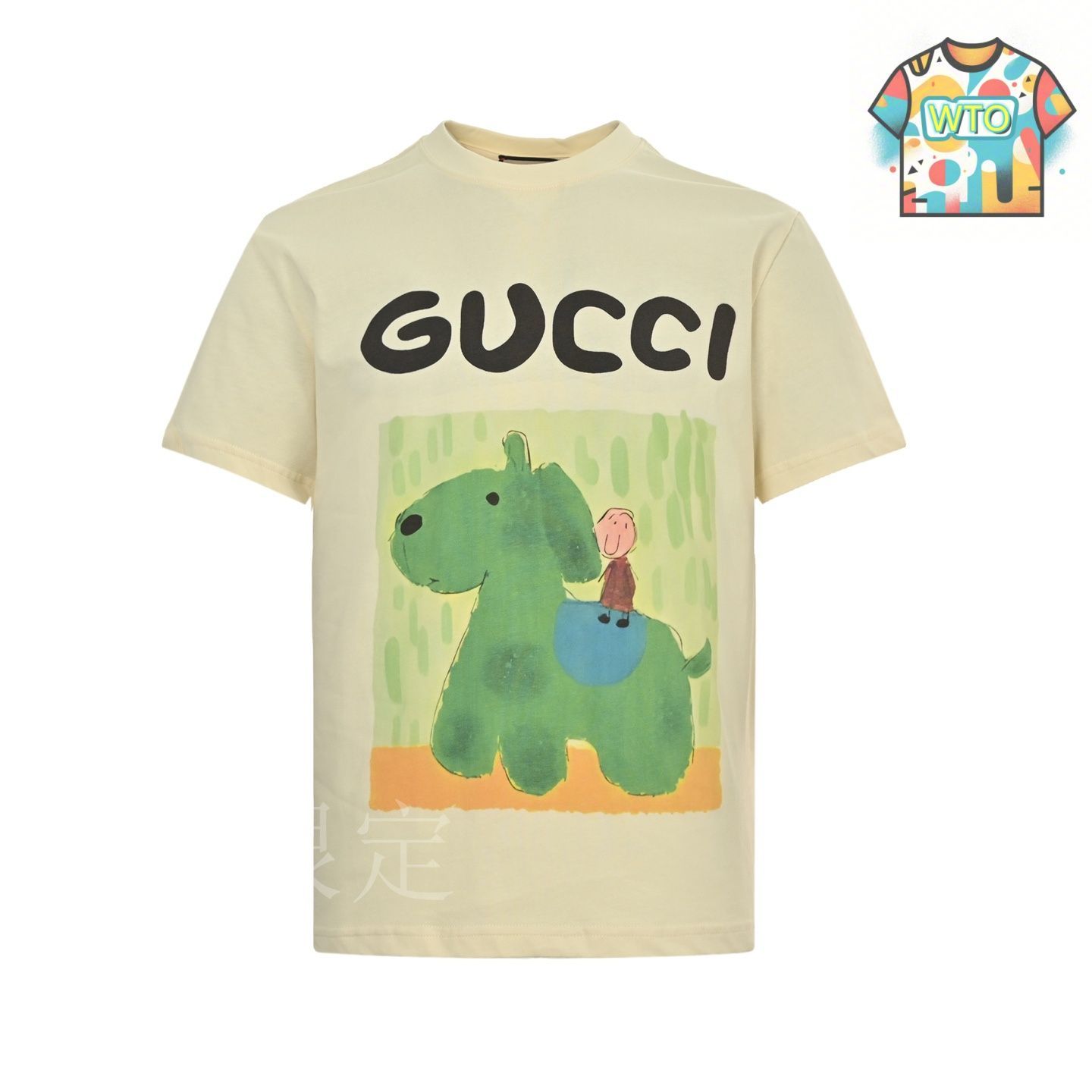 美品　GUCCI グッチ　Tシャツ 今日特価】Gucci グッチ 25ss カートゥーンプリント T シャツ-1