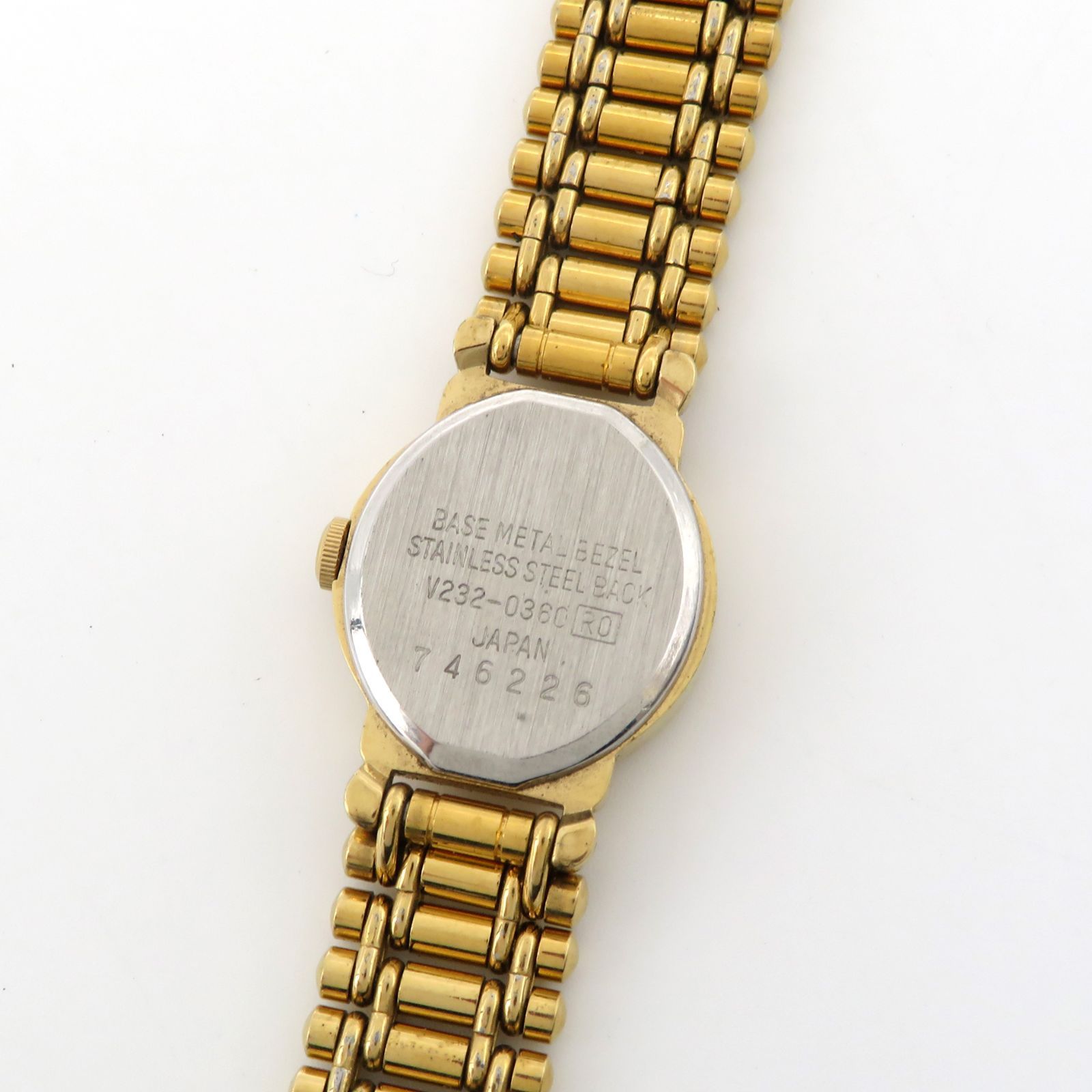 【稼働】SEIKO クオーツ V232-0360 アルバ べっ甲 ゴールド 稼働】SEIKO クオーツ V232-0360 アルバ べっ甲 ゴールド - メルカリ