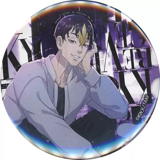 中古】バッジ・ピンズ 半間修二/背景タイトル 缶バッジ 「東京