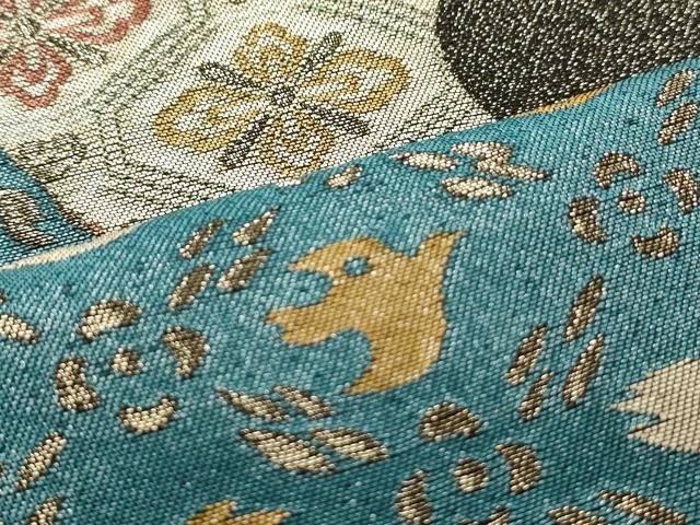 平和屋着物●豪華黒留袖　唐錦寄せ裂文様　寿光織　金糸　正絹　逸品　未使用　CAAQ9438th 平和屋着物○豪華黒留袖 唐錦寄せ裂文様 寿光織 金糸 正絹 逸品