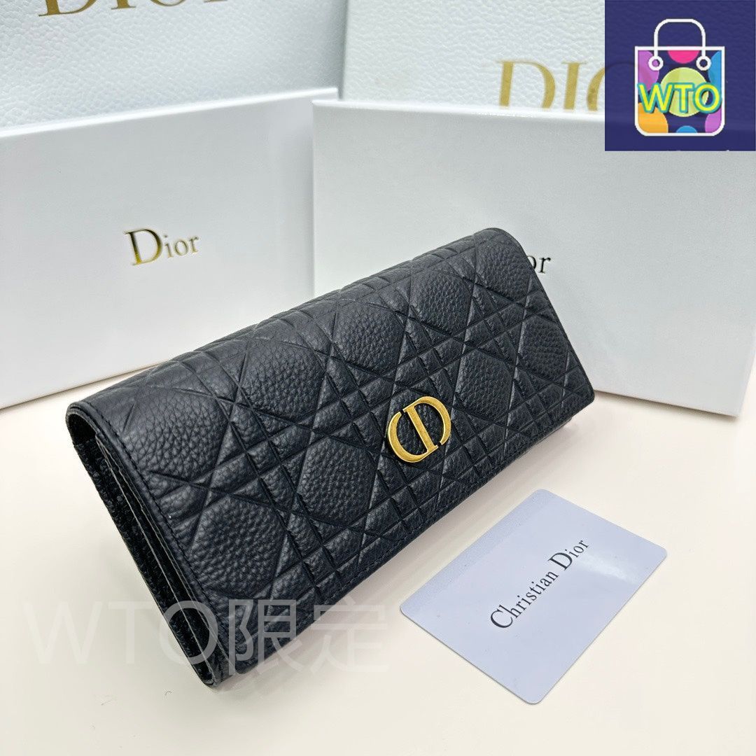 今日特価】Dior ディオール 最新人気ウォレット 輸入小牛皮で