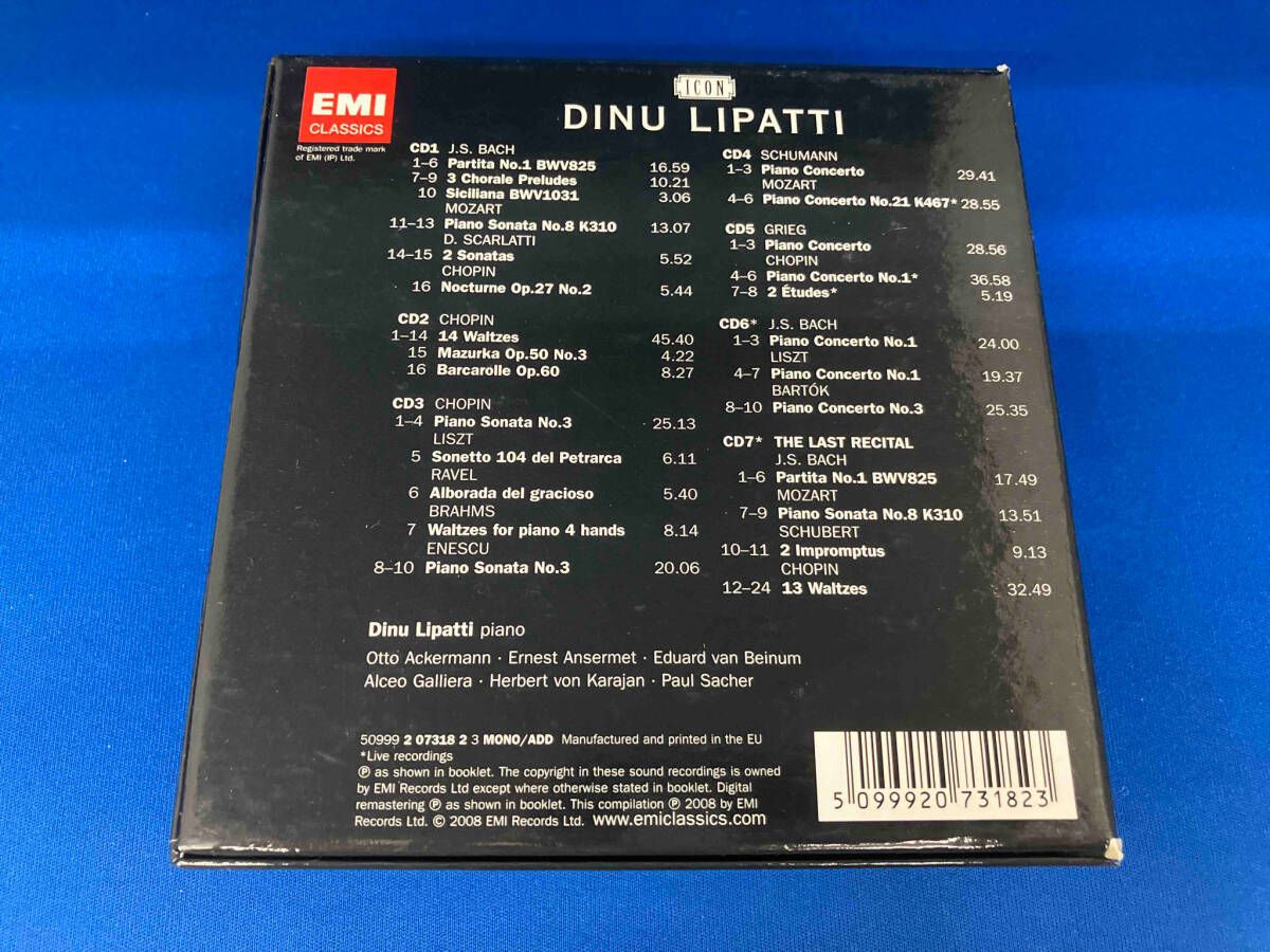 ディヌ・リパッティ 【輸入盤】Dinu Lipatti: J.S.Bach,Mozart
