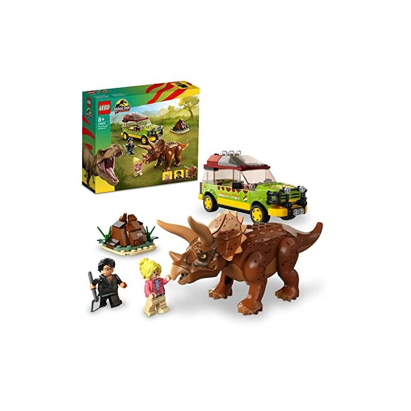 在庫限り レゴ LEGO ジュラシック ワールド トリケラトプスの生態調査? 76959 おもちゃ ブロック プレゼント 恐竜 きょうりゅう 動物 どうぶつ 男の子 女の子 8歳 ~