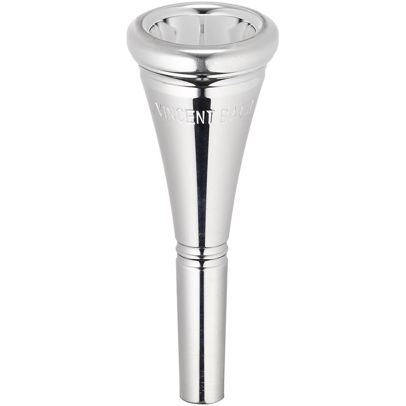 V,バック)フレンチホルンマウスピース 7 銀メッキ仕上げ ＜送料無料