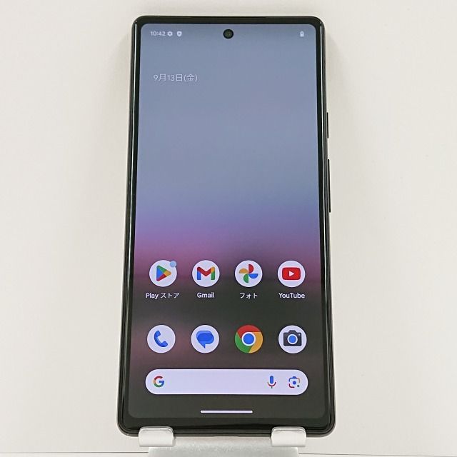 Google Pixel 6a au Chalk 送料無料 本体 c07064