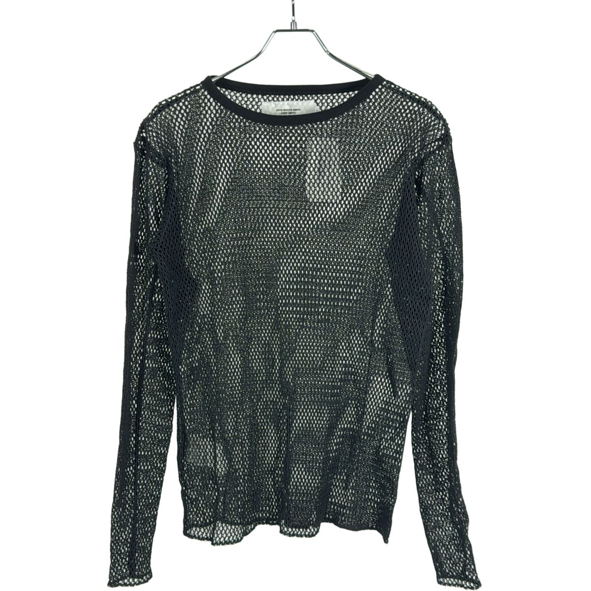 ジェーンスミス JANE SMITH メッシュカットソー COTTON POLYESTER MESH LONG SLEEVE T―SHIRT コットン COTTON POLYESTER MESH LONG SLEEVE T-SHIRT – JOHN MASON SMITH