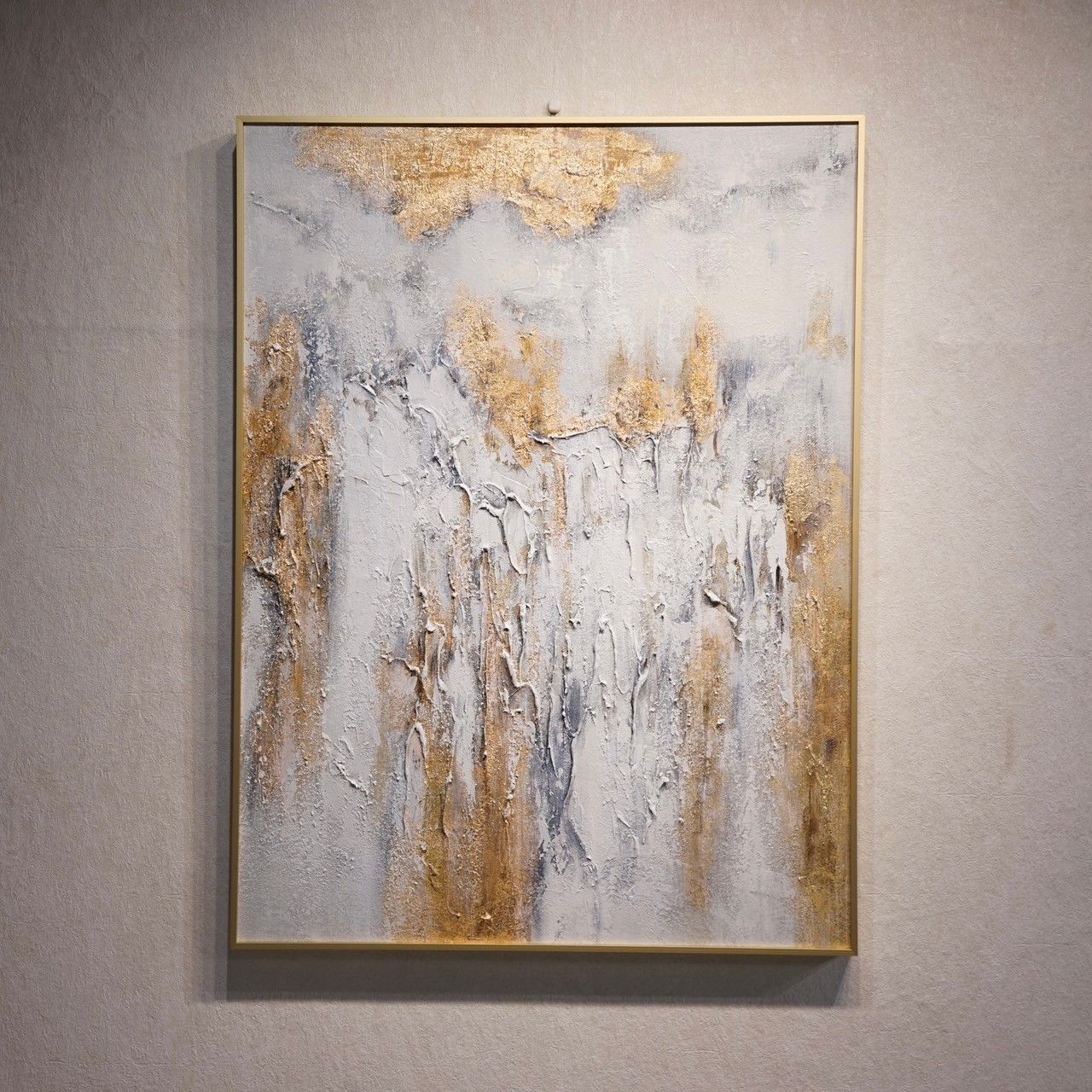 油絵 抽象画 大型 80×60 壁掛け アート 現代 絵画 絵 モダン 展示品 - メルカリ