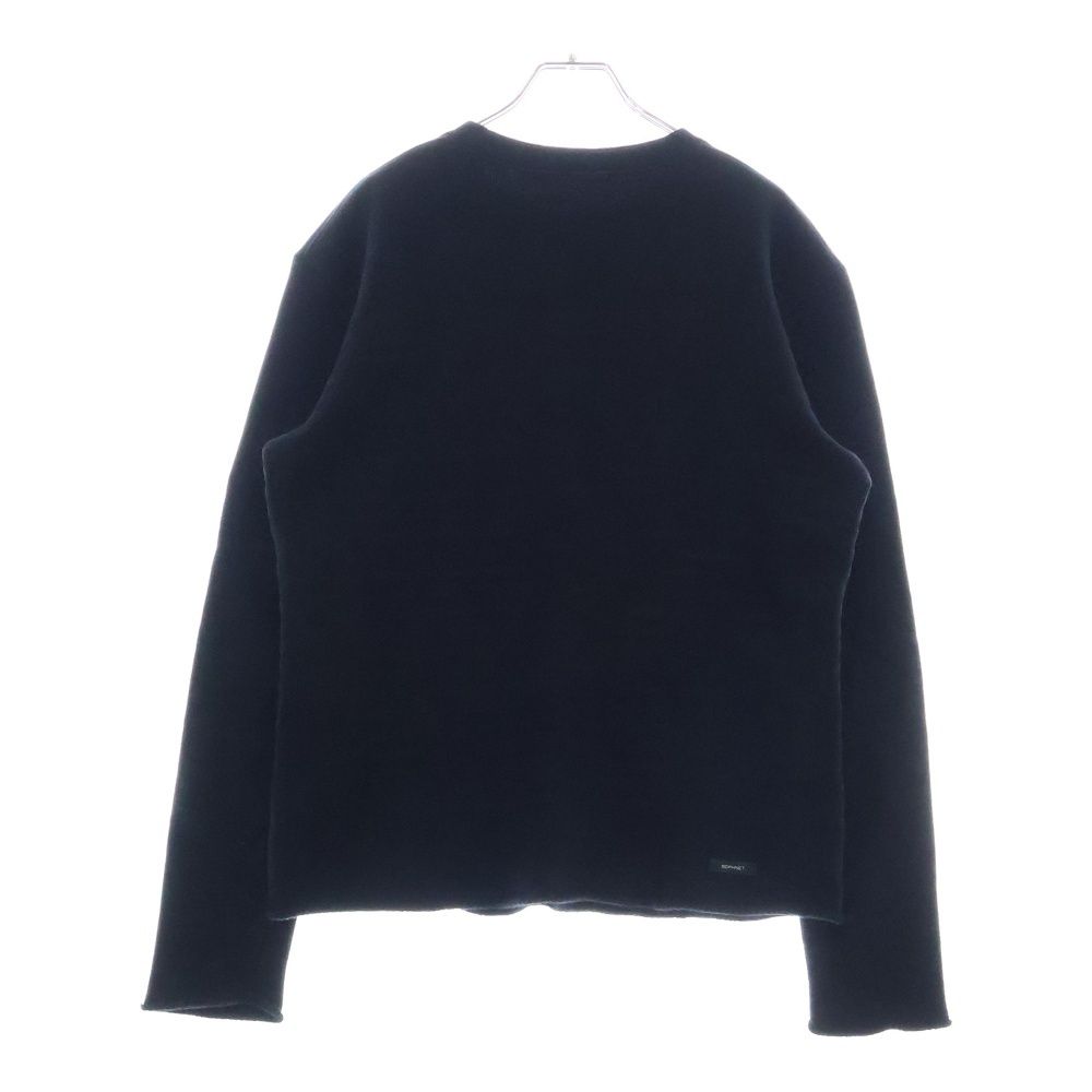 SOPHNET. ソフネット スウェット 黒 L 3328225A0072 SOPHNET. (ソフネット) ボーダー カットオフ クルーネック