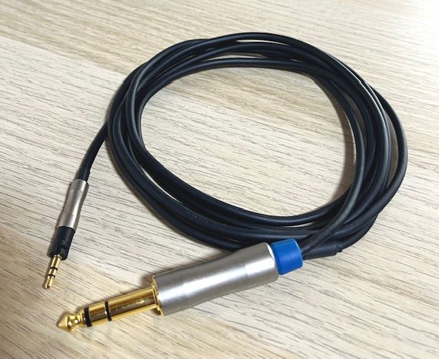 Bispa ビスパ 冴-Sae MOMENTUMヘッドホン-3PIN →6.3φ標準ステレオプラグ