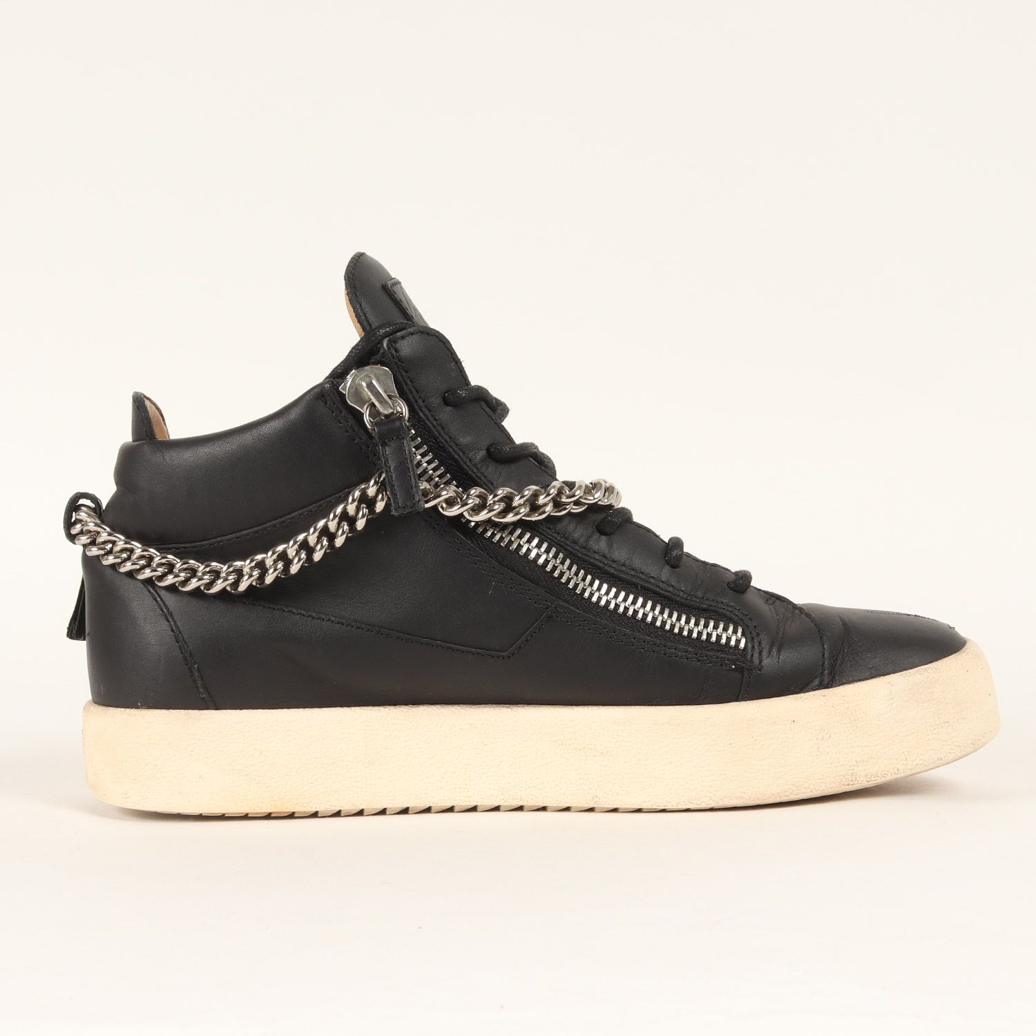 GIUSEPPE ZANOTTI 革靴　黒　サイズ41 Giuseppe Zanotti ジュゼッペザノッティ サイズ:41 / チェーン