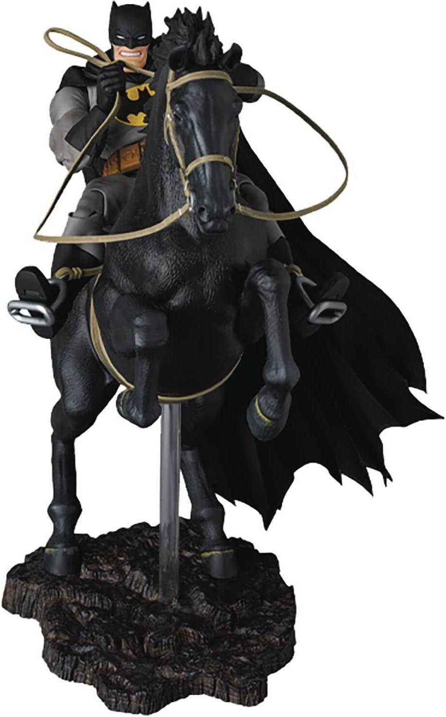 MAFEX マフェックス No.205 BATMAN u0026 HORSE バットマン u0026 ホース (The Dark Knight Returns) 全高約250mm ノンスケール 塗装済み アクションフィギュア