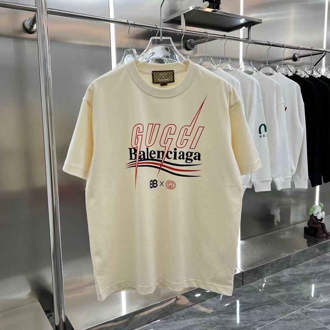 新品 GUCCI×balenciagaTシャツ  S-XL