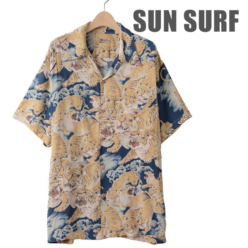 k*7様 サンサーフ　アロハシャツ　百虎　美品 サンサーフ SUN SURF アロハシャツ 百虎 M32929 - メルカリ