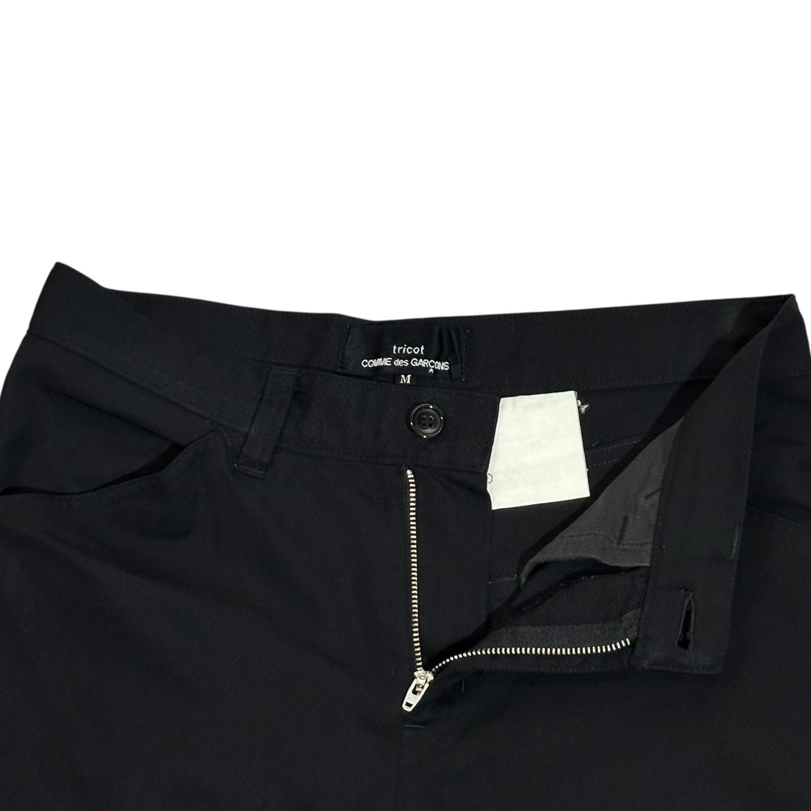 【tricot COMME des GARCONS】ストレートパンツ tricot COMME des GARCONS ストレートパンツ Mサイズ - メルカリ
