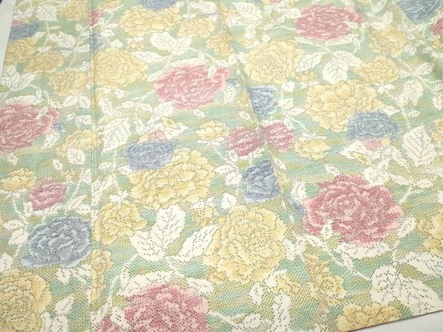 平和屋着物○上質な紬 薔薇 バラ 正絹 逸品 CAAZ0830vf - メルカリ